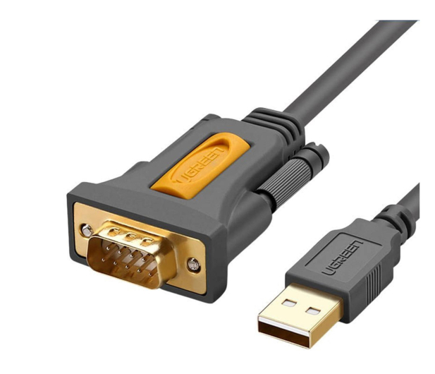 UGREEN Kabel USB do DB9 RS-232 UGREEN 1m czarny - 1489115 - zdjęcie